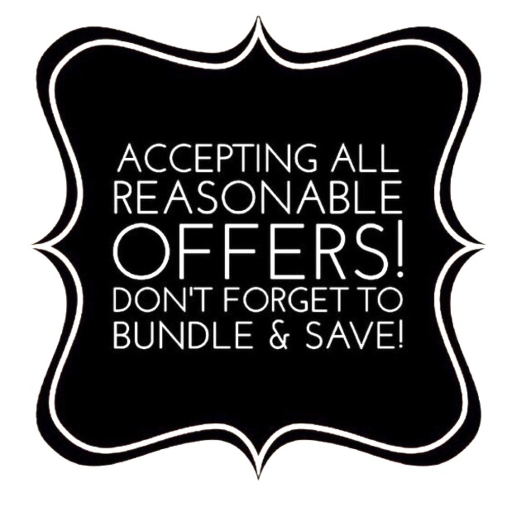 Please feel free to make an offer! Don’t be shy!